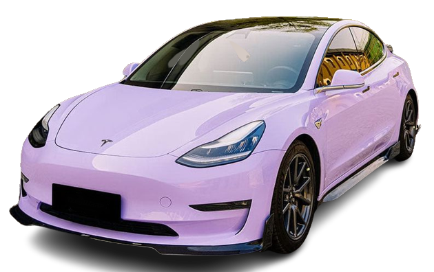 purple lavender car